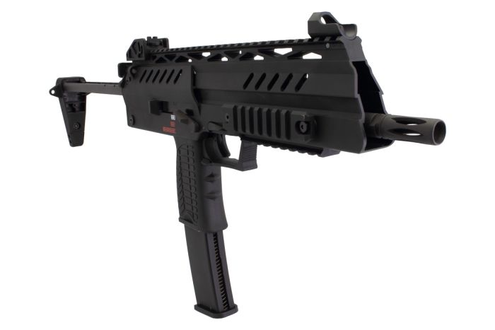 WE-Tech SMG-8 Airsoft GBB Sub Machine Gun, Black