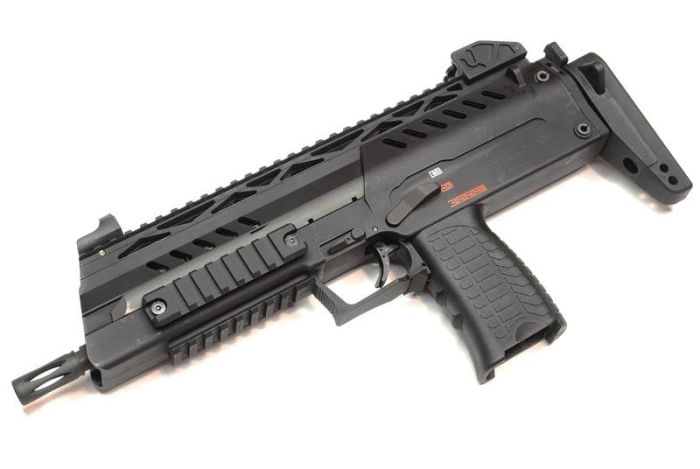 WE-Tech SMG-8 Airsoft GBB Sub Machine Gun, Black