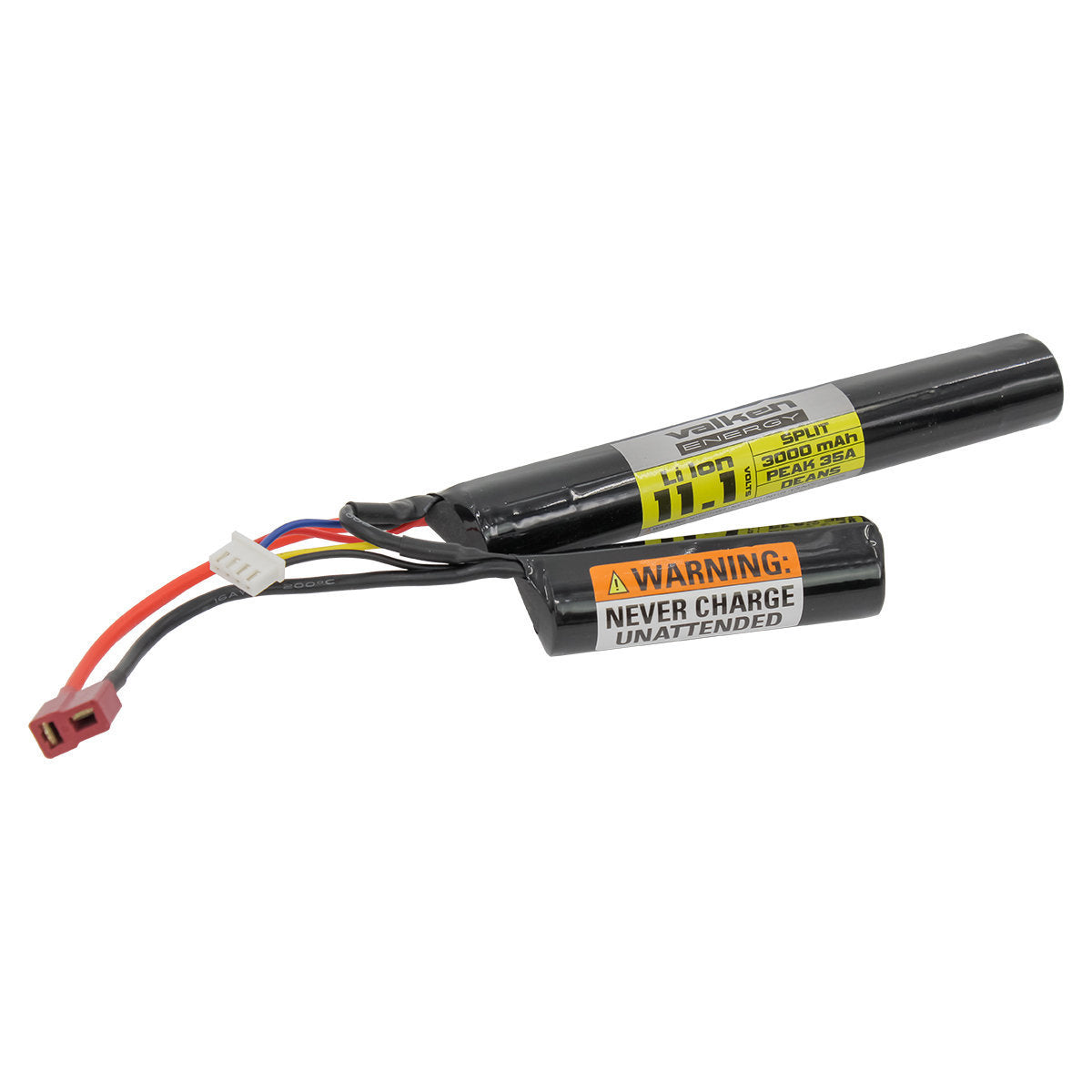 V Energy 11.1V 3000mAh Li-Ion airsoft battery with Deans T-Connector and balance lead