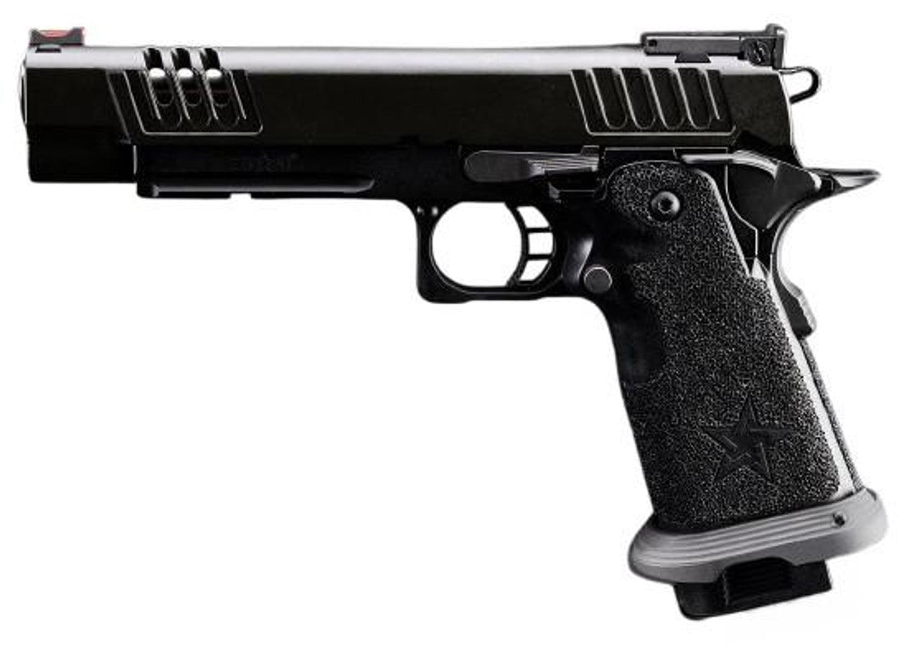 6mmProShop Staccato Licensed XL 2011 Gas Blowback T8 Airsoft Pistol, Black