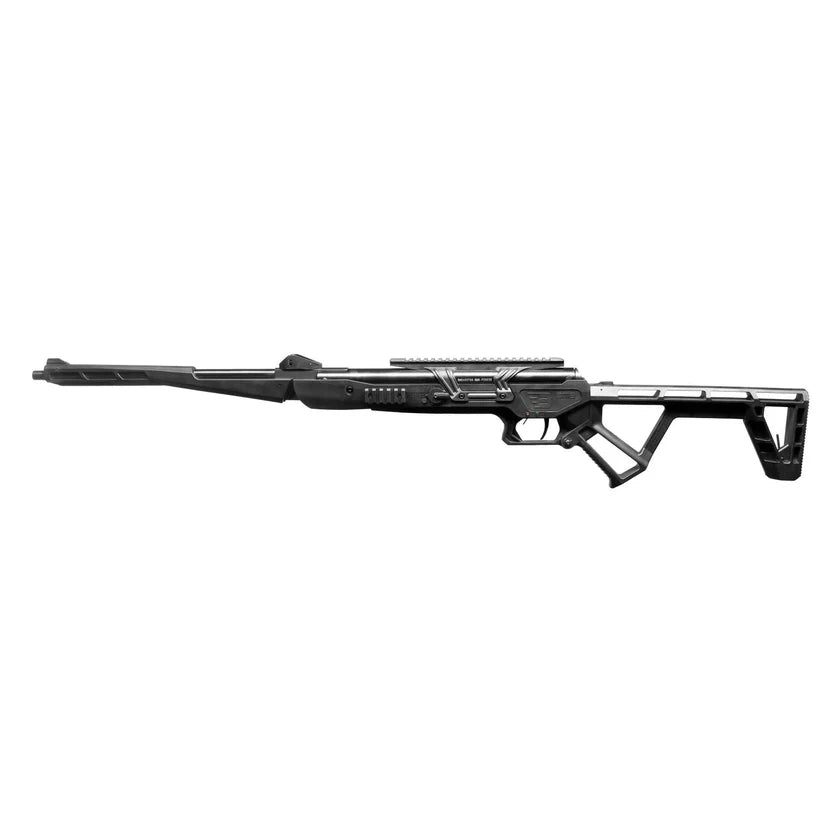 Black Bunker BM8 Folding Air Rifle – .22 Cal – Full Black