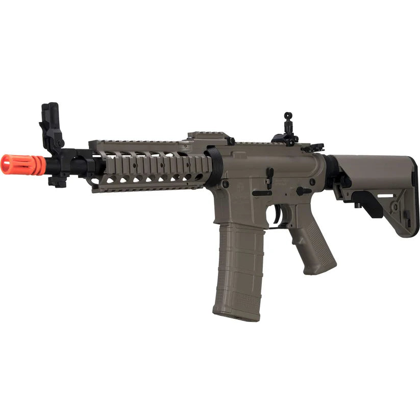 BT M4 CQB RIS Airsoft AEG Rifle – Tan – 10.5″ Barrel