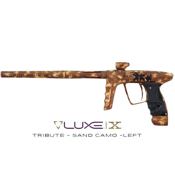 Luxe X Splash Paintball Marker – Pro-Level .68 Cal Electronic Marker | Gray Dragon Airsoft
