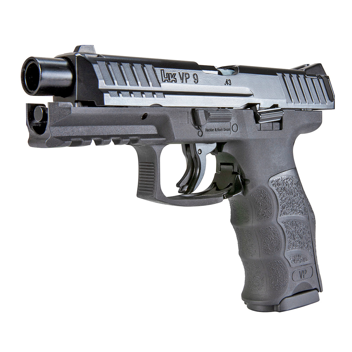 Umarex T4E HK VP9 43 Cal Paintball-Black