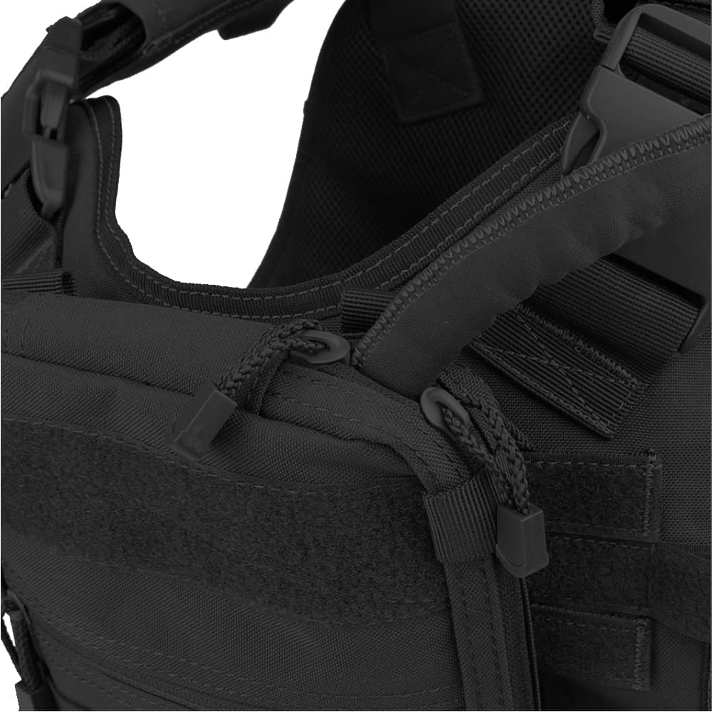 Black Condor Tidepool Hydration Carrier, a compact and rugged hydration solution for military, tactical, and outdoor use, offering easy access to water on the go