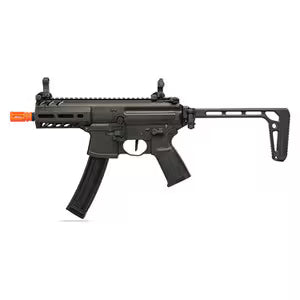 Sig Sauer MPX K AEG Airsoft SMG – 6mm Electric Sportline Replica | Compact CQB Rifle – Black