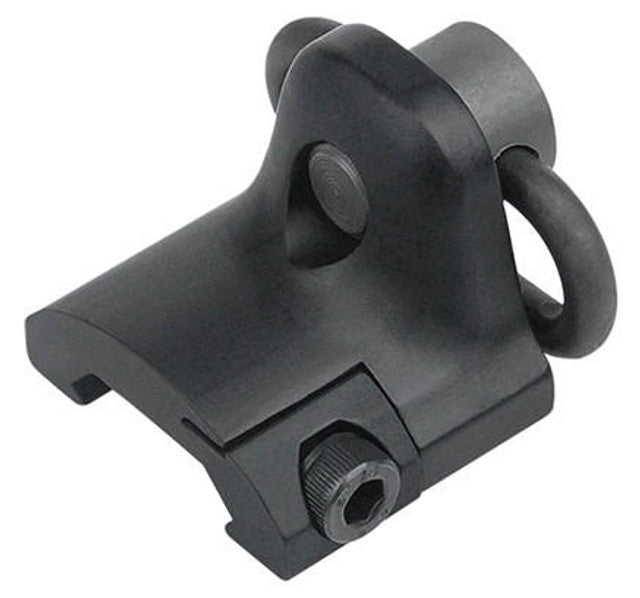 ACW Rail Mounted Hand Stop for Picatinny Rails - Black - Tactical Grip