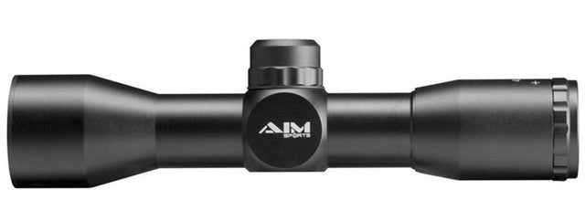 Side profile of Aim Sports 4x32 compact rifle scope
