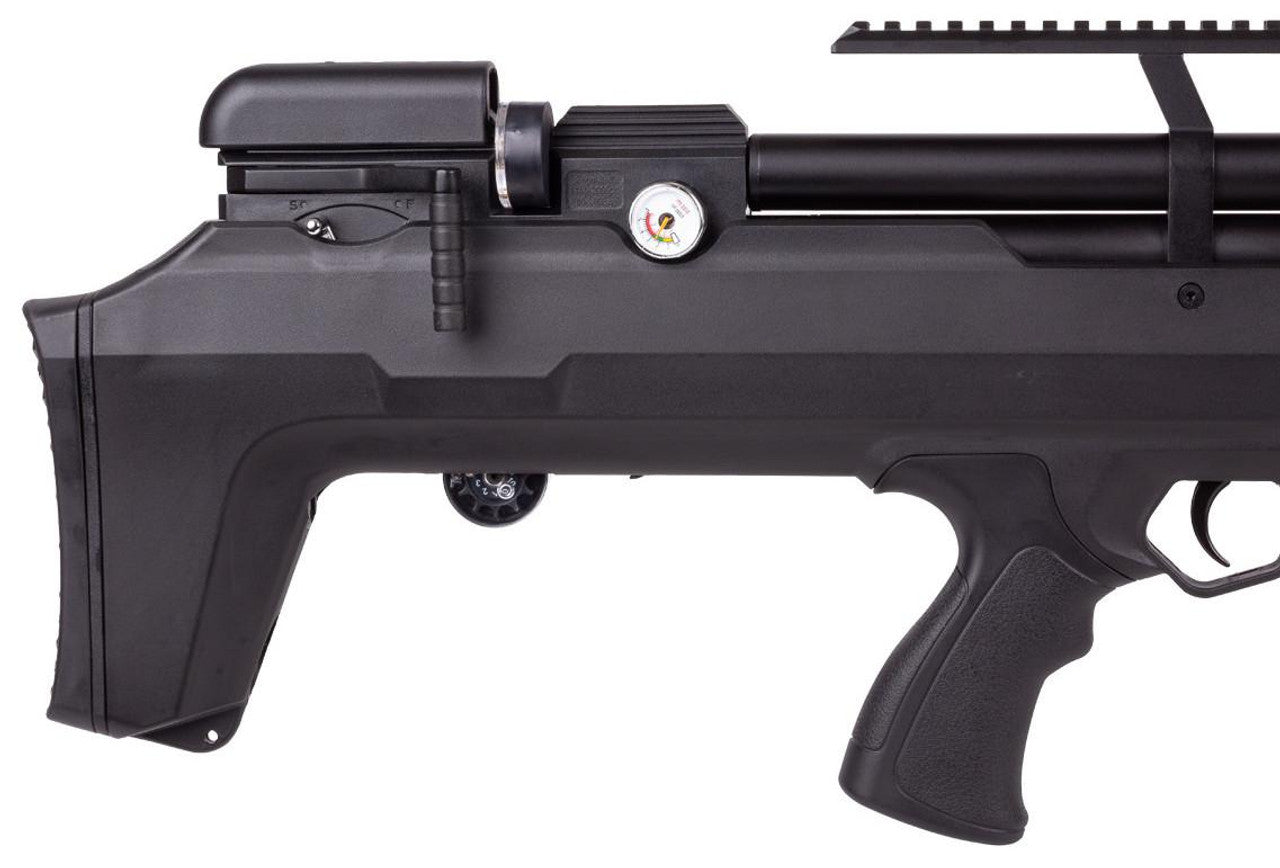 Air Venturi Avenger Bullpup Regulated PCP .22 Cal Air Rifle, Black