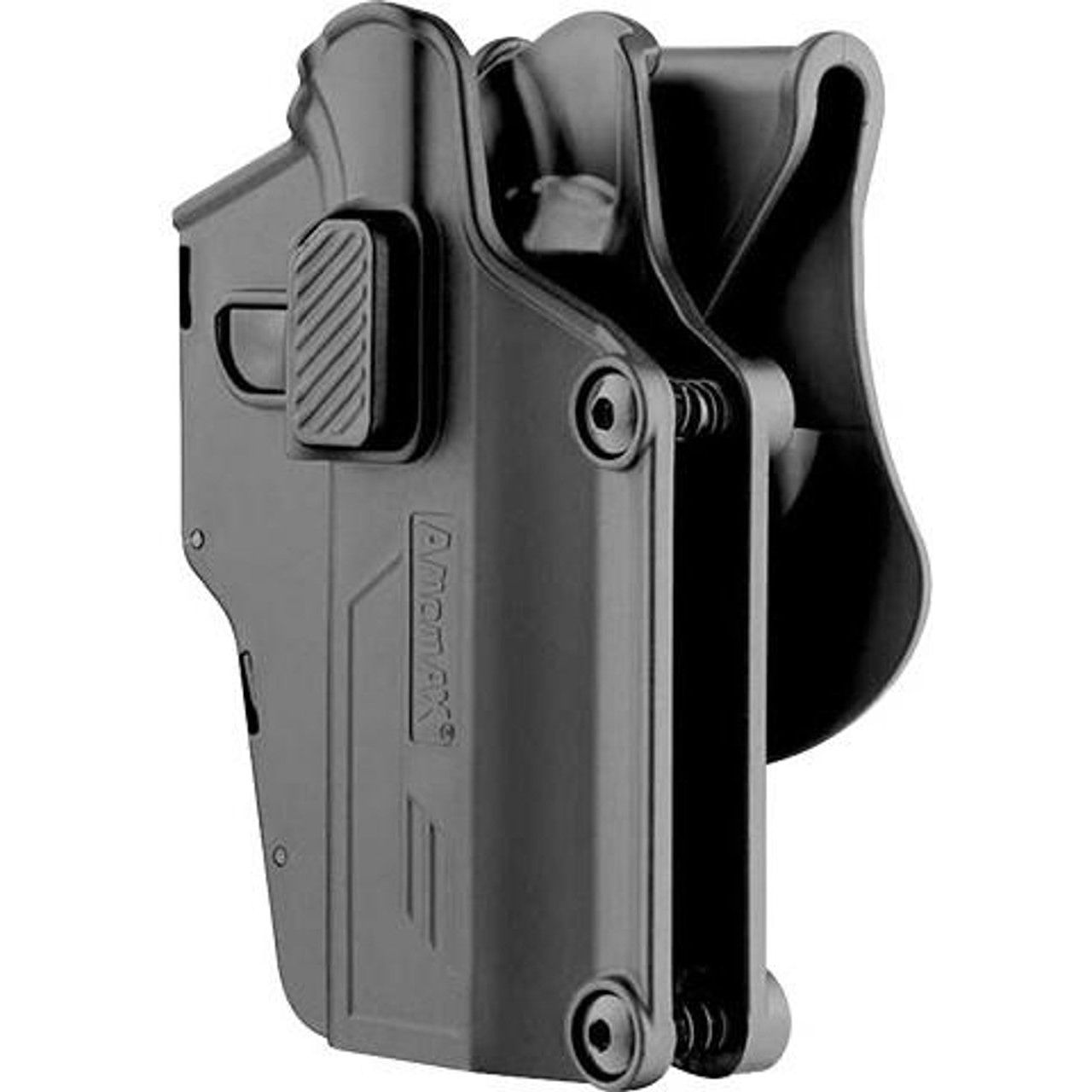 Amomax Per-Fit Holster For G-Series GBB Pistol, Black - Adjustable Retention, Durable Polymer