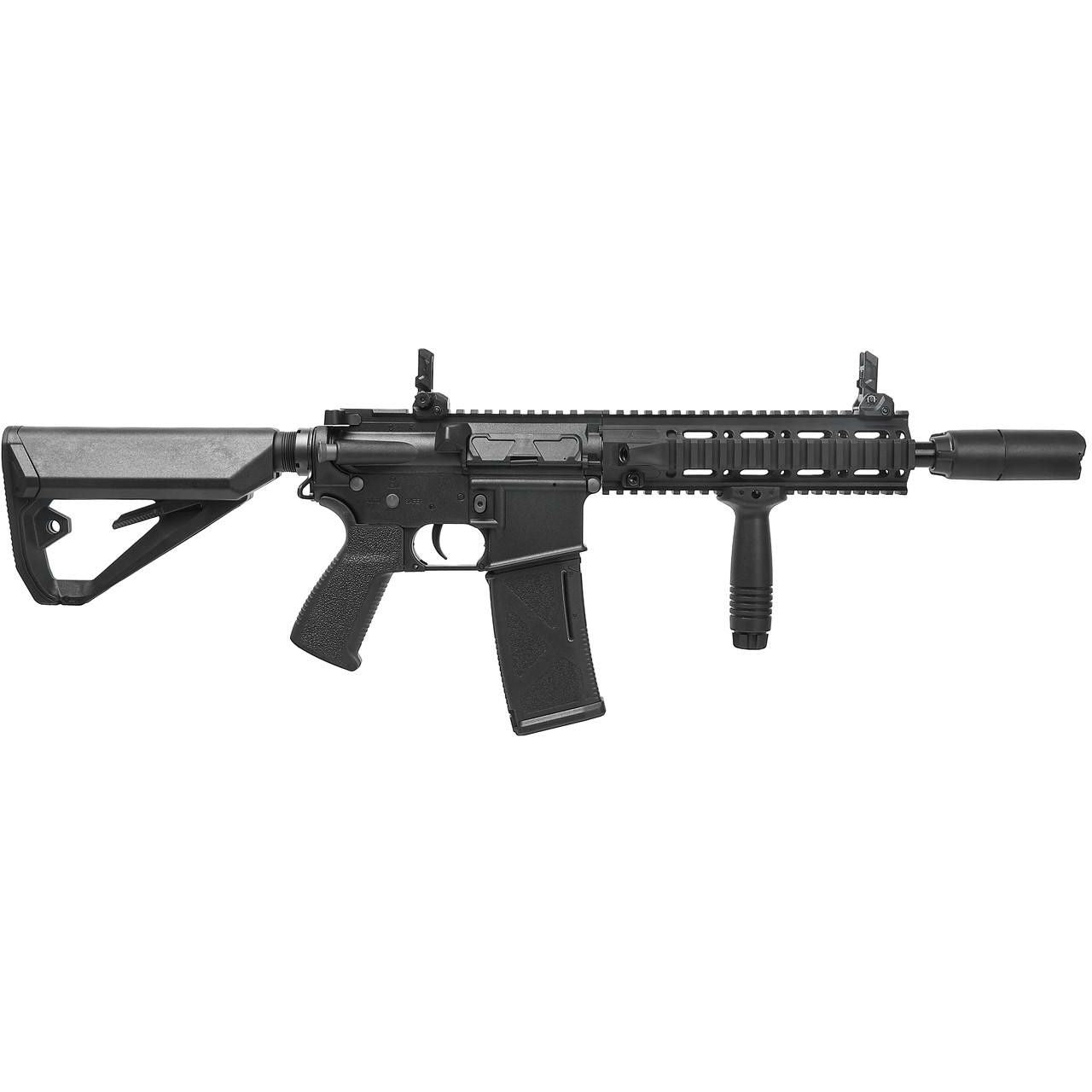 Arcturus LWT MK-II CQB 10" AEG Sport Airsoft Rifle Starter Pack, Black
