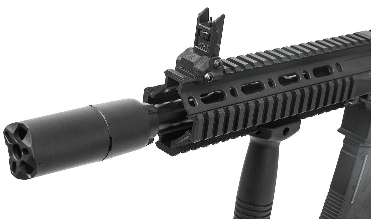 Arcturus LWT MK-II CQB 10" AEG Sport ARC SE Airsoft Rifle Starter Pack, Black