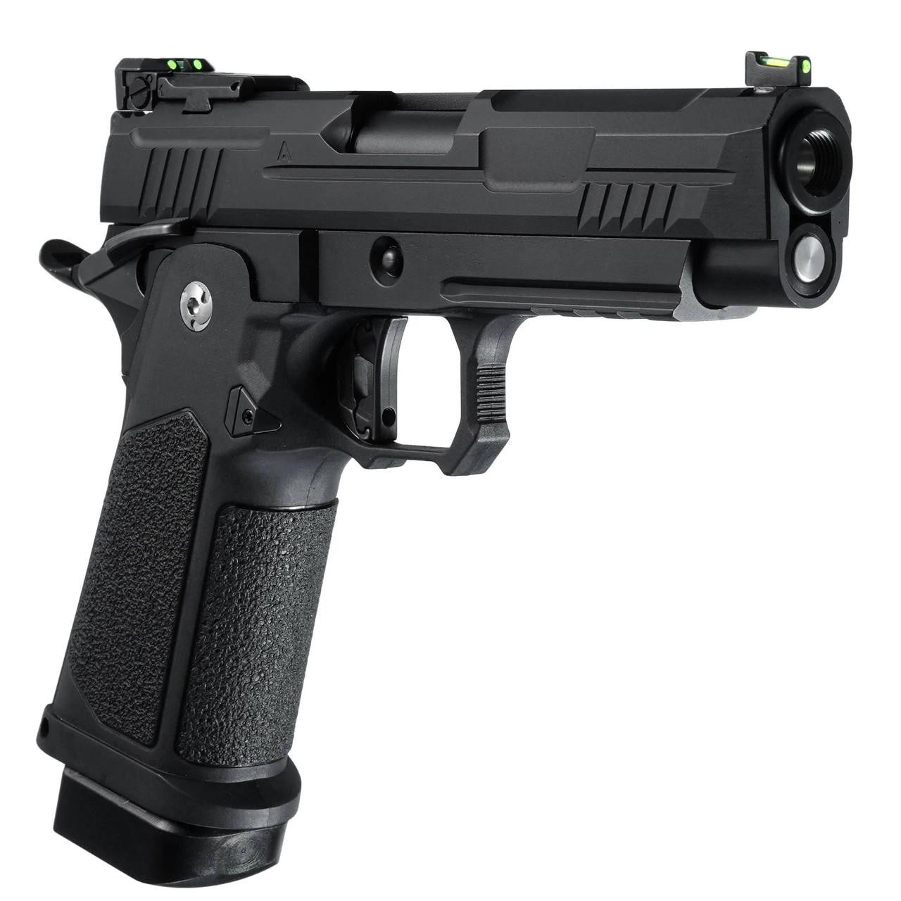 ARCTURUS Vanguard 4.3" Hi-Capa GBB Airsoft Pistol, Black
