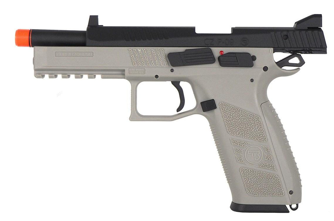 ASG CZ P-09 Co2 Blowback Airsoft Pistol, Urban Grey