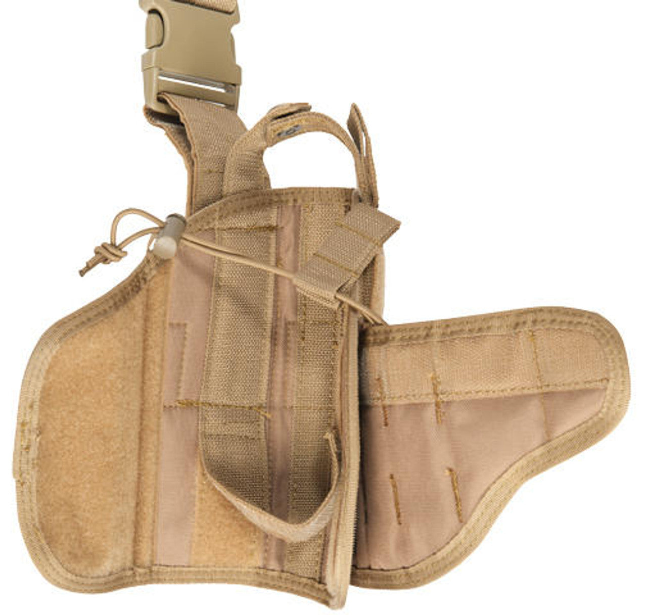 Lancer Tactical 322KN Holster – Durable Coyote Brown Drop Leg Gear
