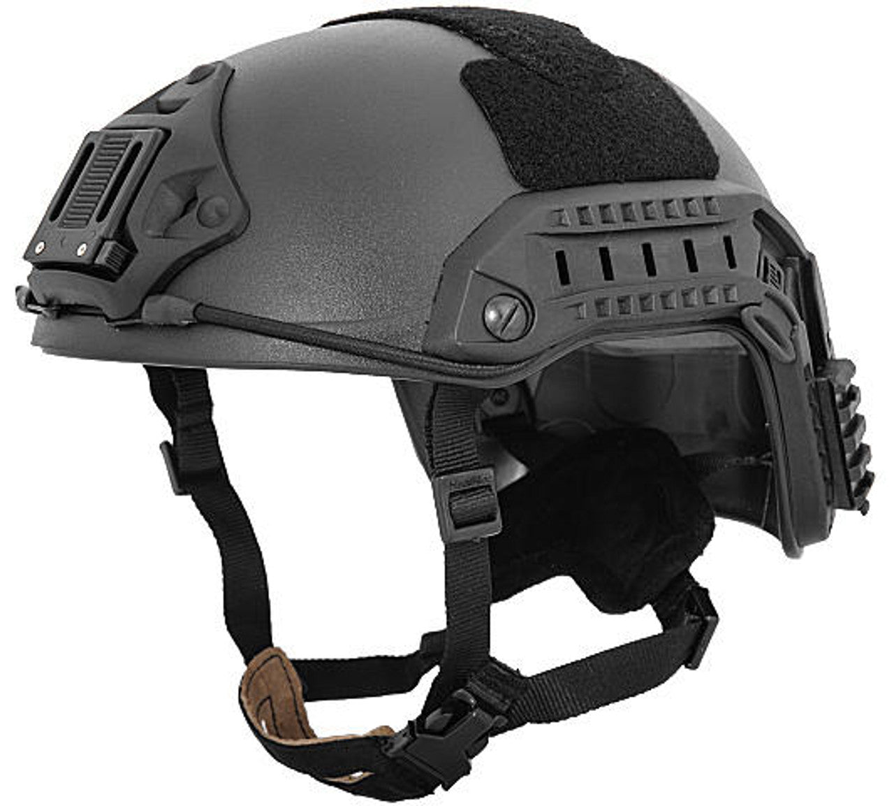 Lancer Tactical Maritime Helmet Simple Version, Black – Lightweight Tactical Helmet for Airsoft, Paintball, and Military Operations