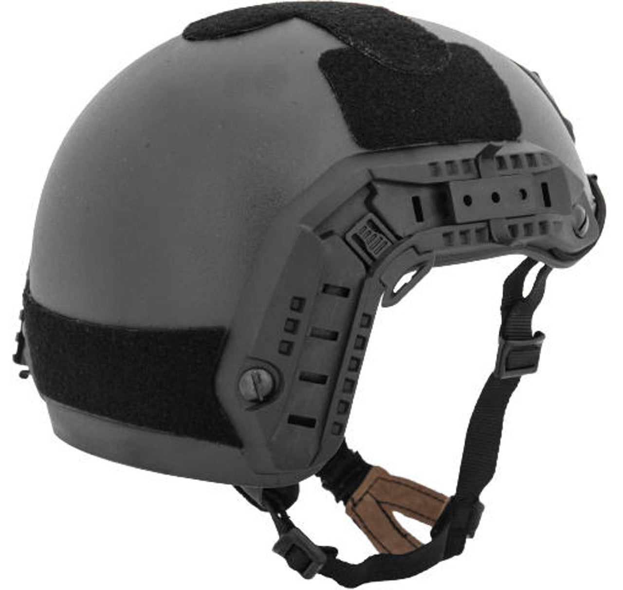 Lancer Tactical Maritime Helmet Simple Version, Black – Lightweight Tactical Helmet for Airsoft, Paintball, and Military Operations
