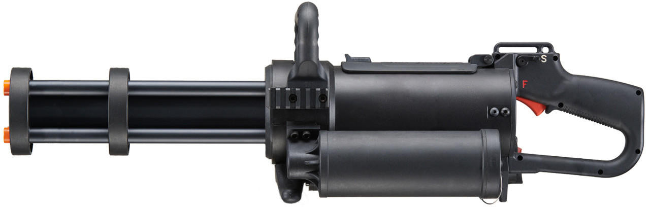 Krytac Trident LMG-M Enhanced M-LOK airsoft gun in black side view