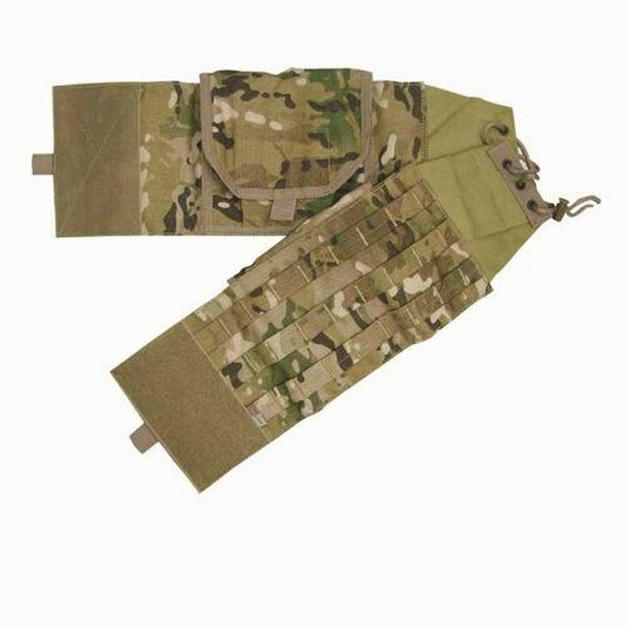 Lancer Tactical 311T2N Tan Plate Carrier with Customizable MOLLE Webbing for Airsoft