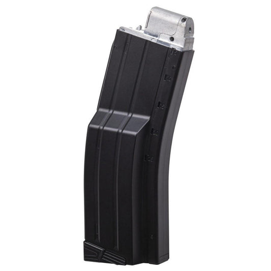 Crosman Quick Reloading High-Cap .177 CO₂ 25-round BB Magazine, black - front view