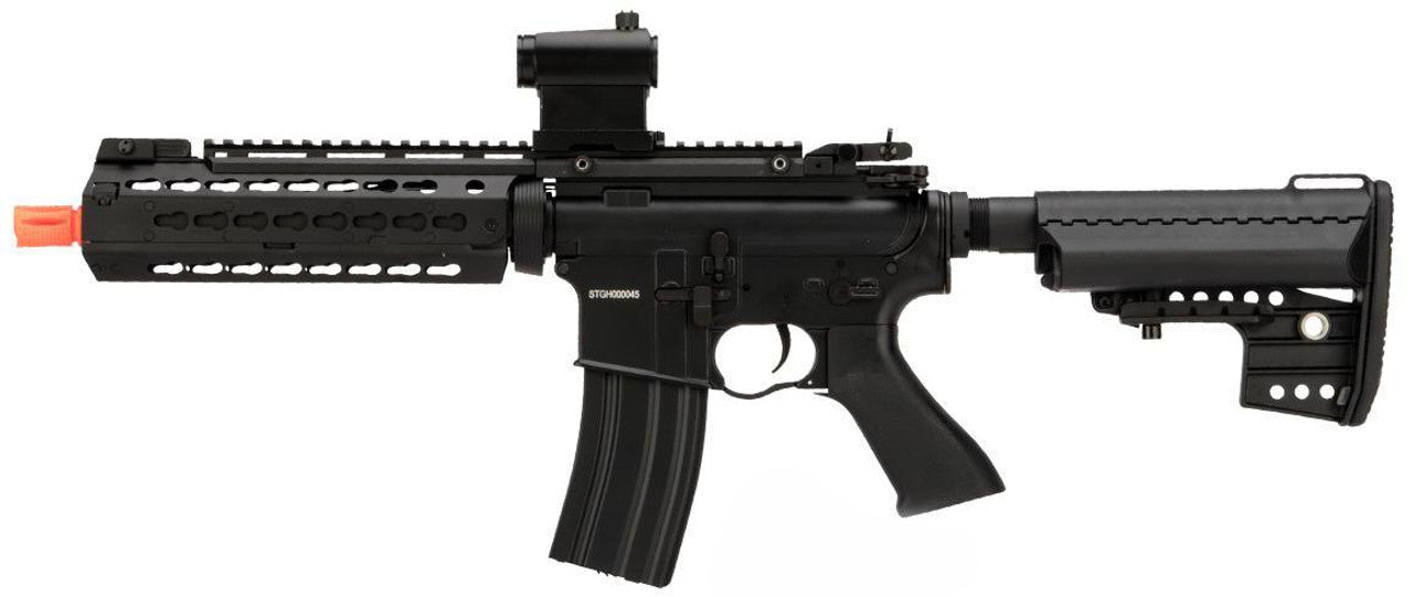CYMA Sport M4 AEG Rifle – Full Metal 9" Barrel w/ 9.5" KeyMod RIS, Black