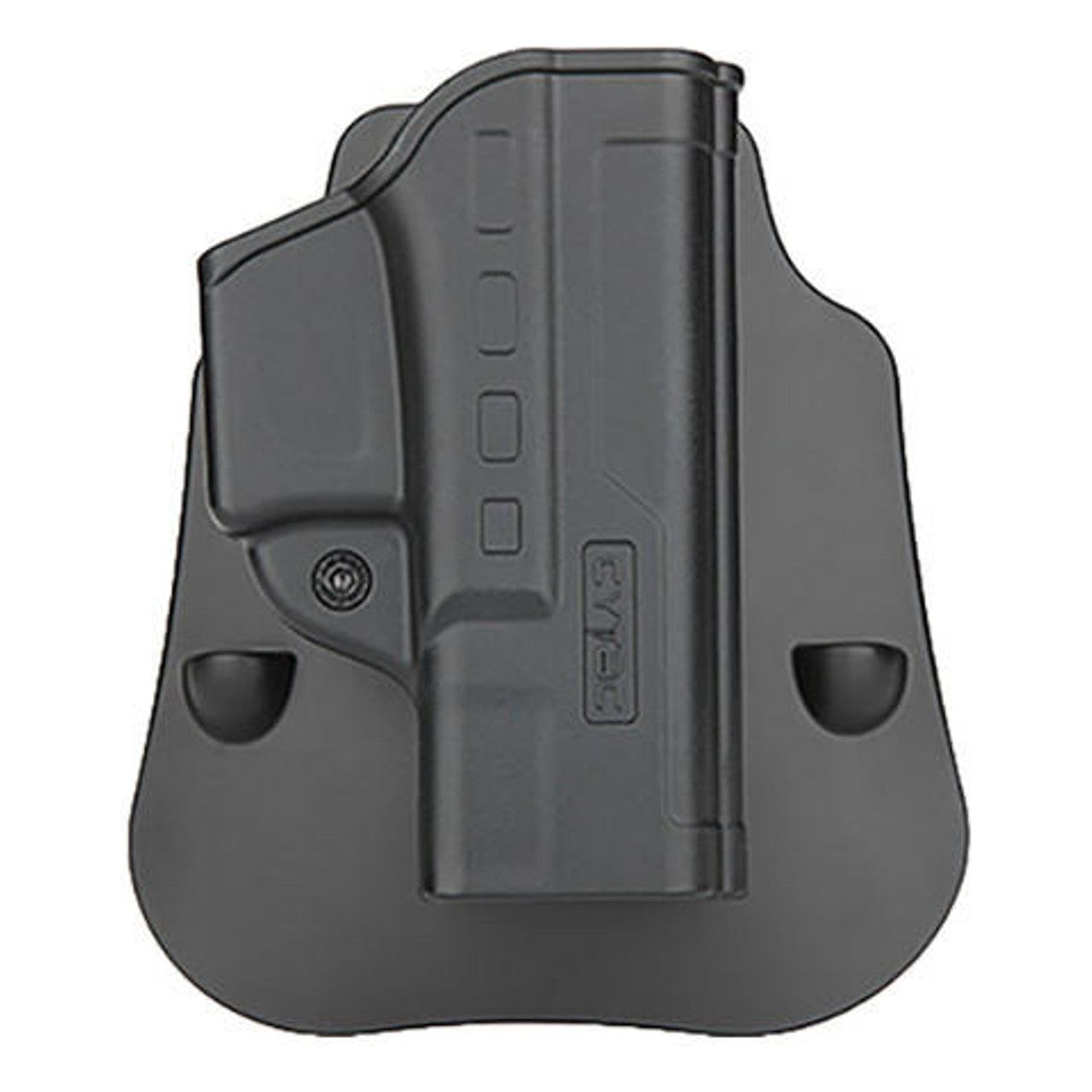 Cytac IWB F-Speeder Fast Draw Holster for Glock 19, 23, 32 Gen 1-4, Black - Lightweight & Durable Concealed Carry