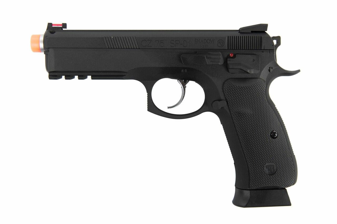 ASG CZ SP-01 Shadow Gas Blowback Airsoft Pistol Black Color