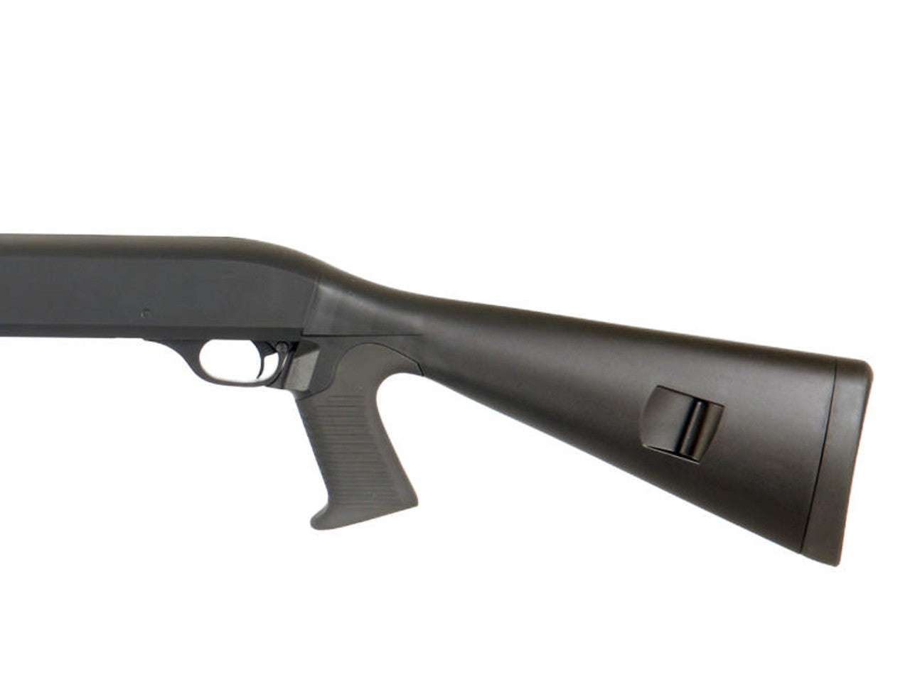 Double Eagle M56AL Tri-Shot Spring Shotgun Trigger, pistol grip, and stock