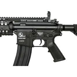 Armalite M15 w/ A.R.M.S. Licensed Selective Integrated Rail Proline Airsoft Rifle Combo Package