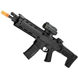 A&K Adaptive Combat CQB AEG Airsoft Rifle, Black