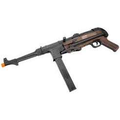 AGM MP40 Full Metal SMG Airsoft Rifle, Black