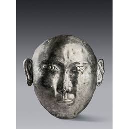 Ancient Silver Vertebral Mesh Mask