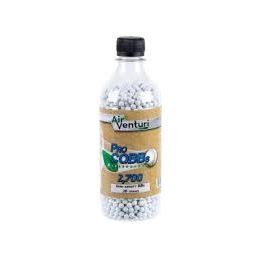 Air Venturi CQBBs 6mm airsoft BBs, 0.28g, 2700 rds, white