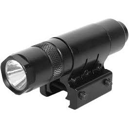 AIM Sports Full Metal Tactical 20mm Rail Mounted Flashlight