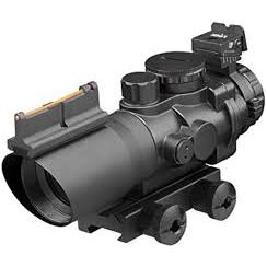 AIM Sports Prismatic Series 3x36 Riflescope with Rapid Ranging Illuminated Reticle