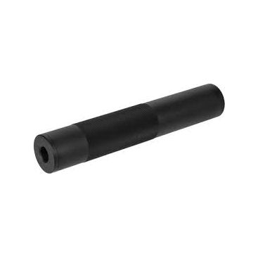 107mm NOVESKE-Style Aluminum Mock Silencer, 14mm CCW - Black