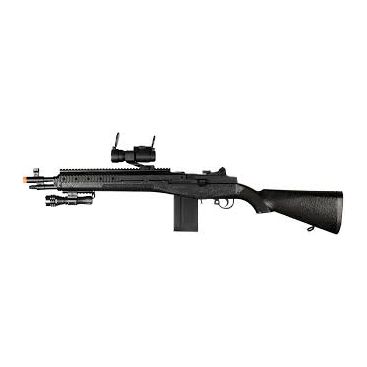 AGM M14 SOCOM Rifle w/ RIS, Flashlight, and Red Dot Sight