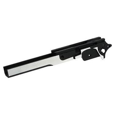 Airsoft Masterpiece Infinity Style Aluminum Advance Frame w/ Tactical Rail, Black