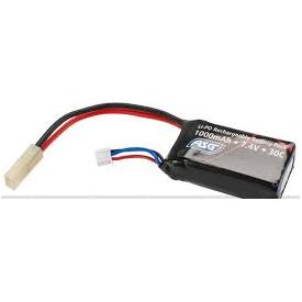 ASG 7.4v 1000mAh LiPO Battery
