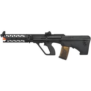 Army Armament Polymer AUG 9” Raptor AEG Airsoft Rifle, Black