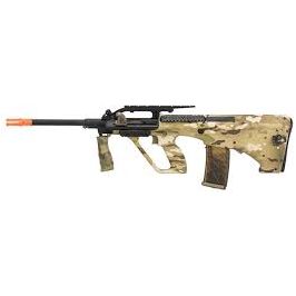 Army Armament Polymer AUG Civilian AEG Airsoft Rifle w/ Top Rail, Multicam
