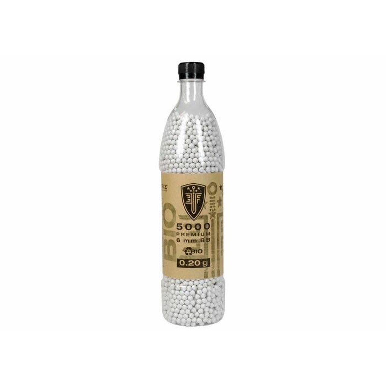 Elite Force 0.20g White Biodegradable Airsoft BBs – 5000 Round Bottle