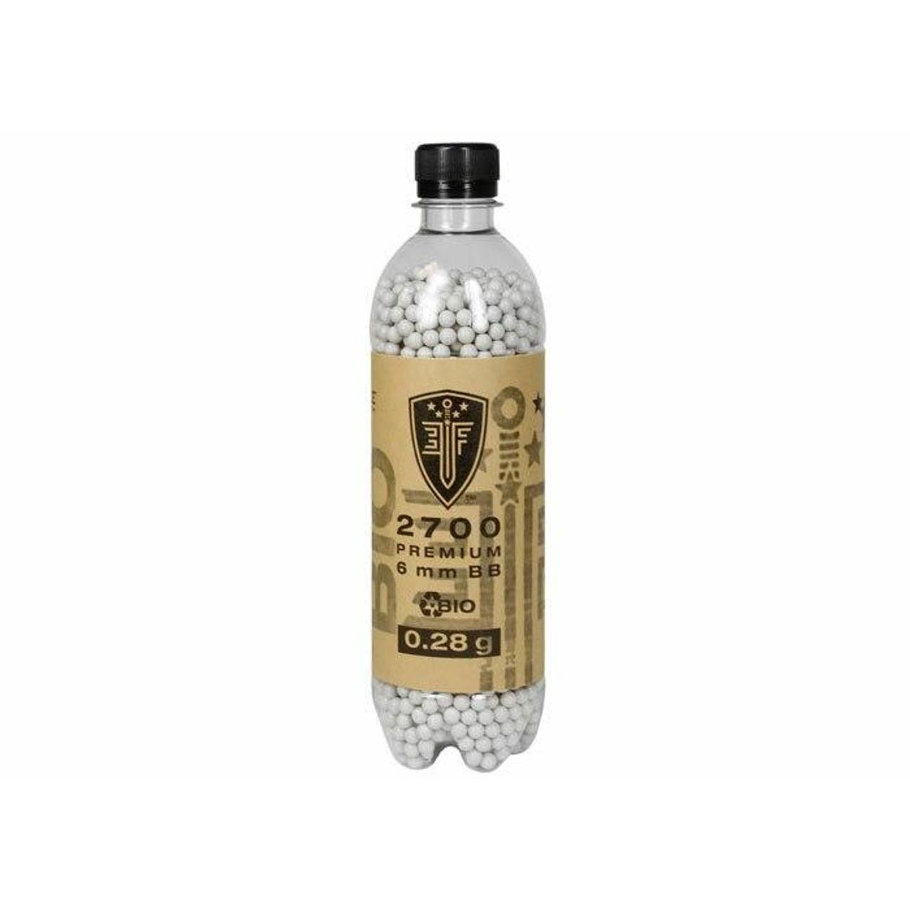 Elite Force 0.28g White Biodegradable Airsoft BBs – 2700 Round Bottle