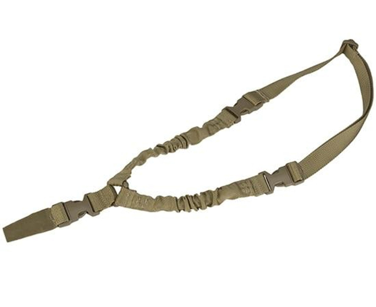 Elite Force Dual Bungee One-Point Sling Tan - Adjustable Tactical Sling