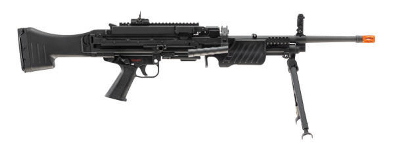 Elite Force H&K MG4 Airsoft AEG Machine Gun, Black | Gray Dragon Airsoft