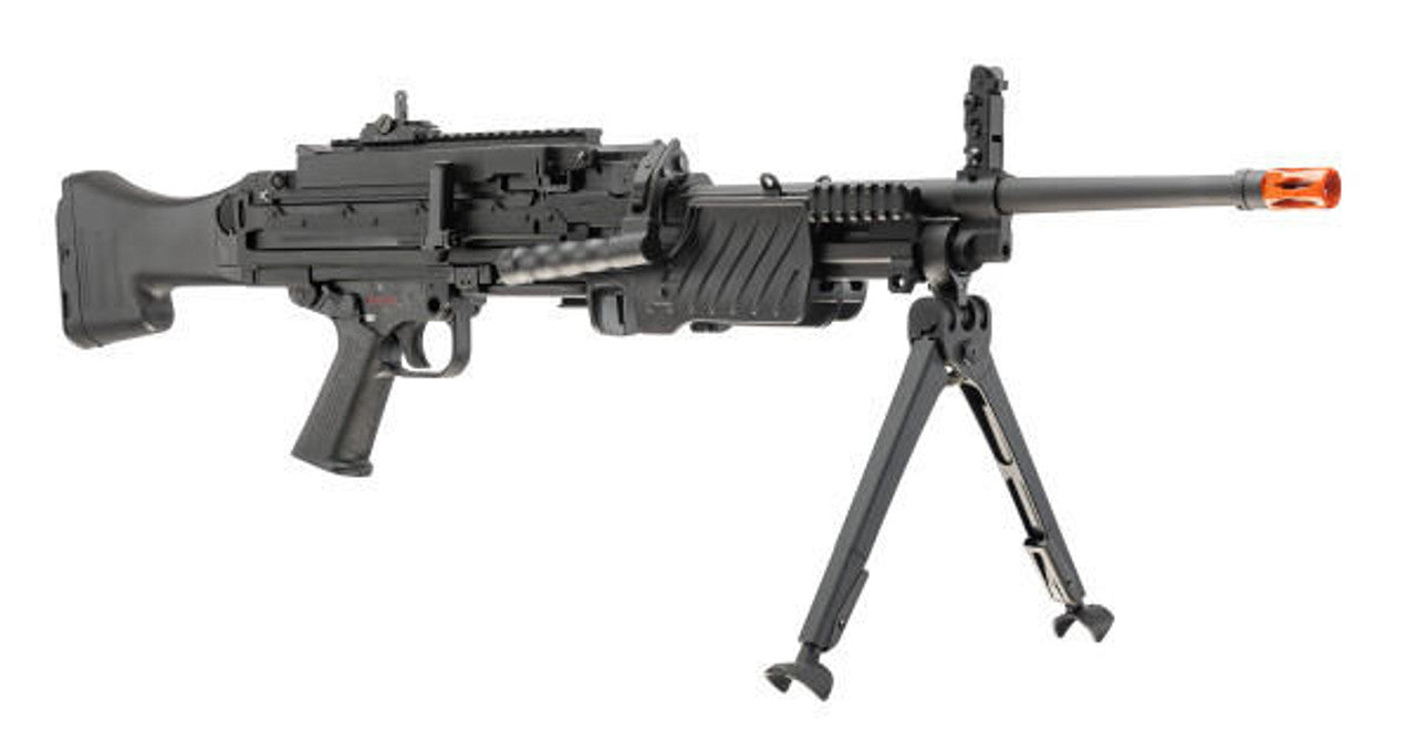 Elite Force H&K MG4 Airsoft AEG Machine Gun, Black | Gray Dragon Airsoft