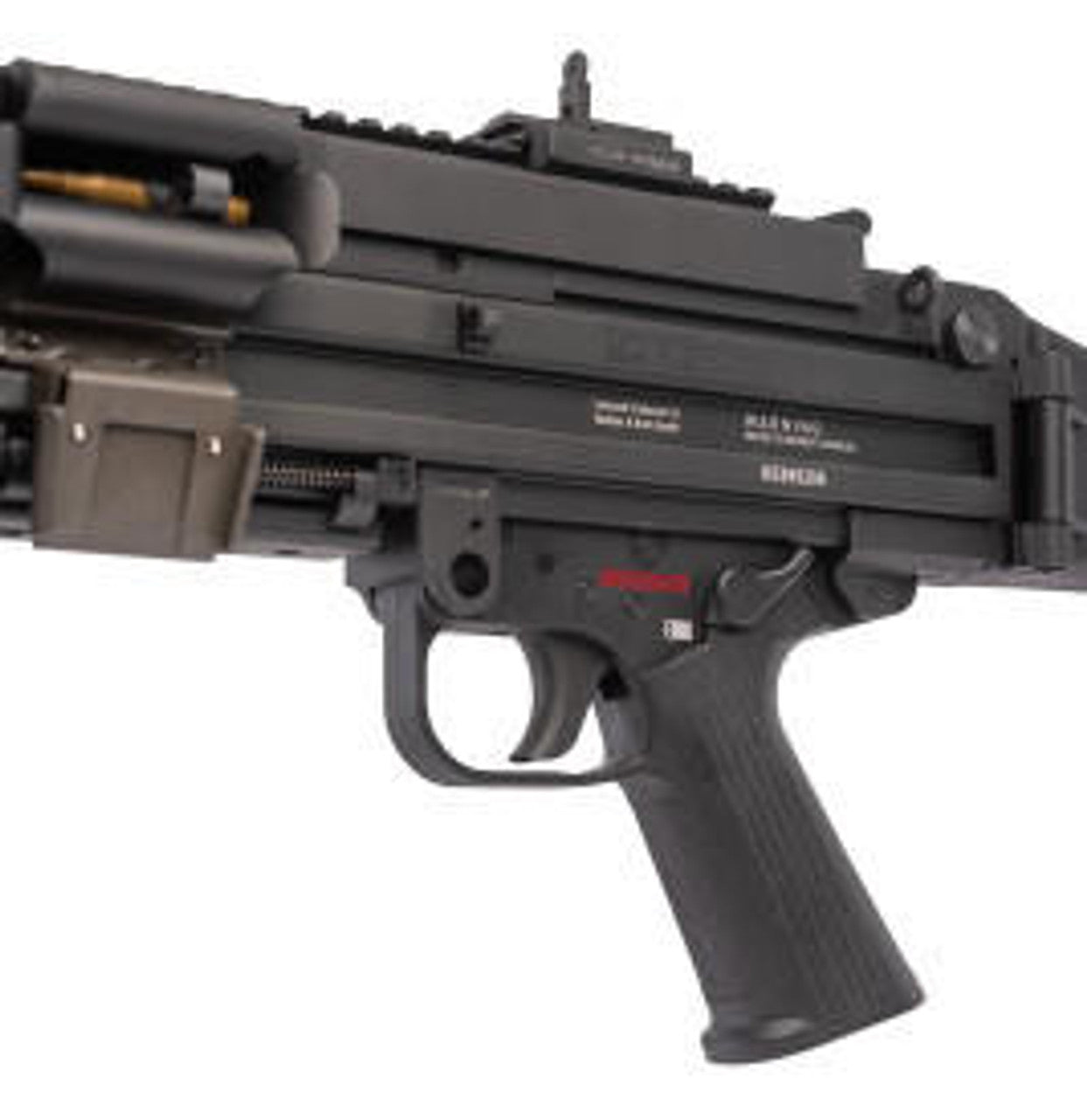 Elite Force H&K MG4 Airsoft AEG Machine Gun, Black | Gray Dragon Airsoft