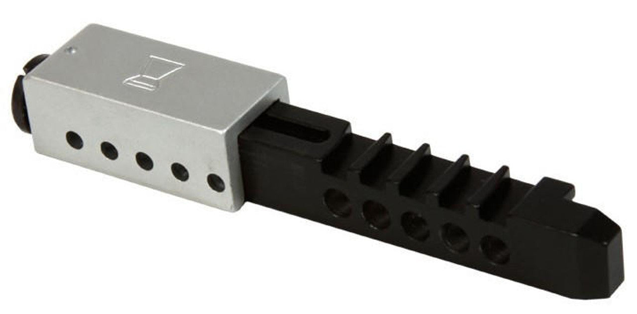 Feimwerkbau P75 5-round .177 caliber air rifle magazine in black, compatible with Feinwerkbau P75 air rifles