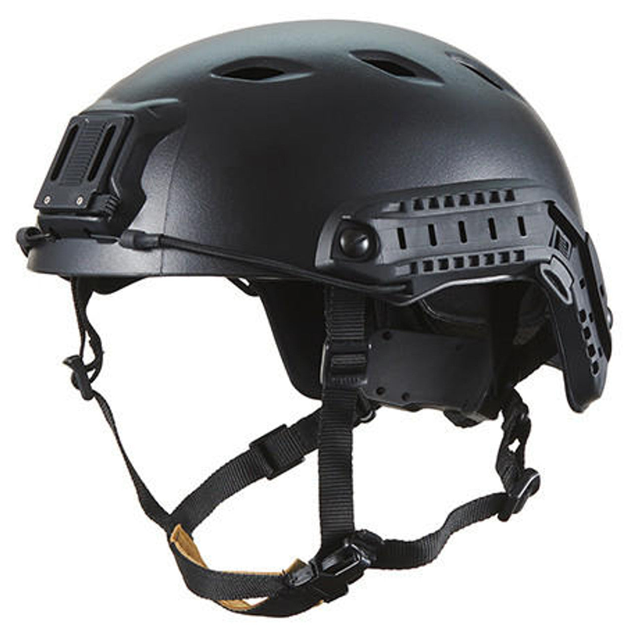 Black FMA Labs ACH Base Jump Helmet L/XL with adjustable straps for airsoft and military simulations