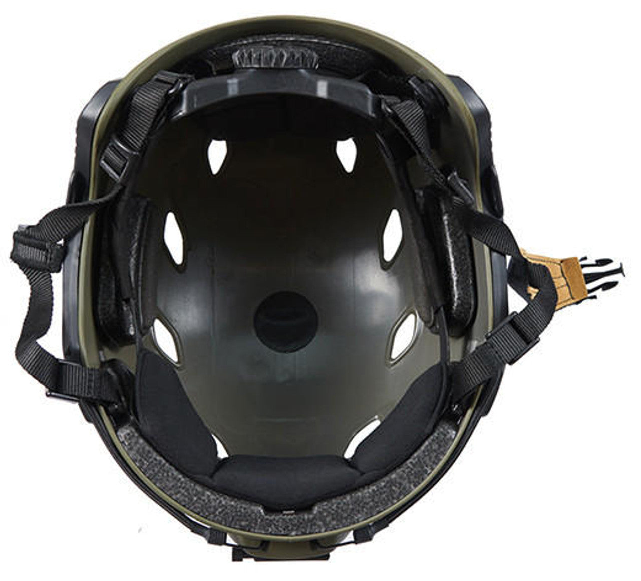 OD Green FMA Labs ACH Base Jump Helmet with Tactical Protection